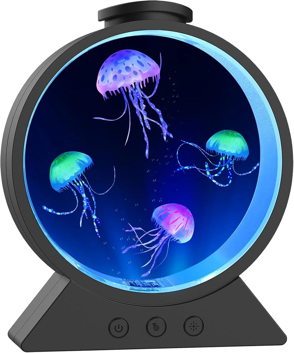 Rounded Jellyfish Mood Lamp