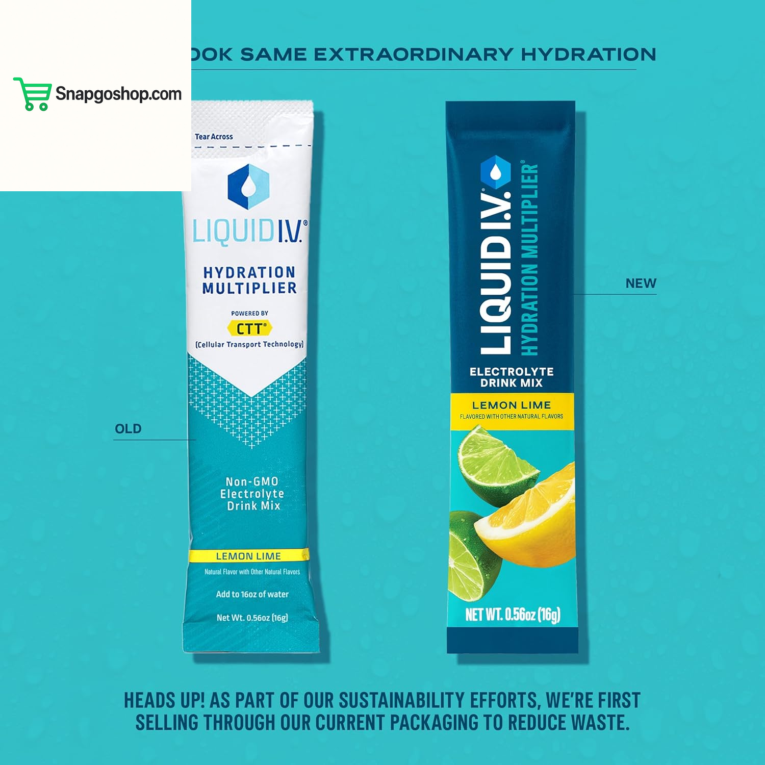 ® Hydration Multiplier - Lemon Lime | Electrolyte Powder Drink Mix | 1 Pack (16 Servings)
